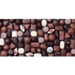 Assorted chocolates in a box