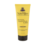 Yellow tube of hand and body lotion with black cap