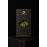 Box of matcha chocolate with caramelized sesame