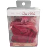 Box of pink rose petals in clear packaging