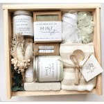 Mint & Wildflower bath set