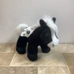 Plush Domino Horse