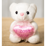I Love Mom White Bear
