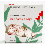 Box of palo santo and sage shower steamers