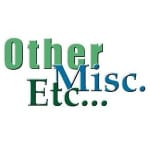 Text reading "Other Misc. Etc..." in green and blue