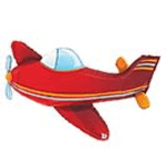 37" Airplane Mylar