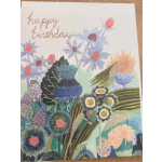 Blue Thistle Card