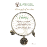 Memorial bracelet with a Nana charm and tree pendants