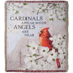 Woven tapestry throw-Cardinals Appear