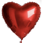 Red Heart Balloon