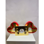 Ferrero Rocher chocolate gift box with two heart-shaped containers