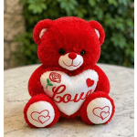Medium Plush Teddy Bear with Heart