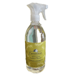 Bottle of farmhouse all-purpose surface cleanser with a spray nozzle