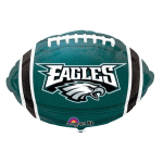 Philadelphia Eagles football-shaped foil balloon