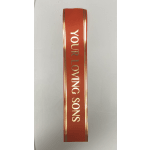Red ribbon with gold text reading "YOUR LOVING SONS"