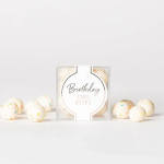 Box of birthday cake bites with confetti sprinkles