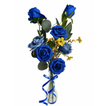 detalle azul