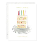 Birthday Slice Seedlings Card