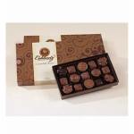 Box of assorted chocolates in a decorative gift box