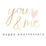 Anniversary You & Me Card