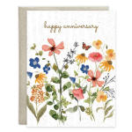 With Scripture Anniversary Greeting Card - Love Grows