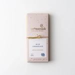 Box of milk chocolate tied with a gold ribbon
