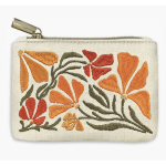 Embroidered Coin Pouch