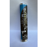 Wrapped chocolate bar with blue and black label