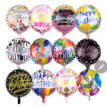 Happy Birthday Mylar Balloons
