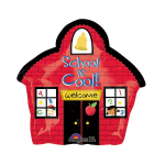 20in School House Back to school Mylar