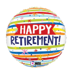 Happy Retirement Mylar Balloon