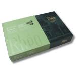 Box of mint chocolate candies with green and black packaging