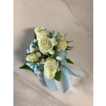  Blue Shimmer Corsage