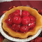 5" Cherry Pie Tart Candle