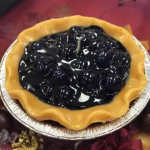 5" Blueberry Pie Tart Candle