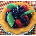 5" Fruit Pie Tart Candle
