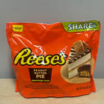 A bag of Reese's Peanut Butter Pie miniature cups