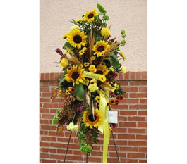 Sunflower Easel Spray In Pratt Ks The Flower Shoppe