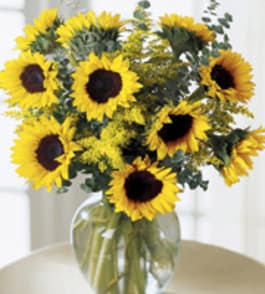 Sunflower Bouquet In Charleston Sc Keepsakes Florist