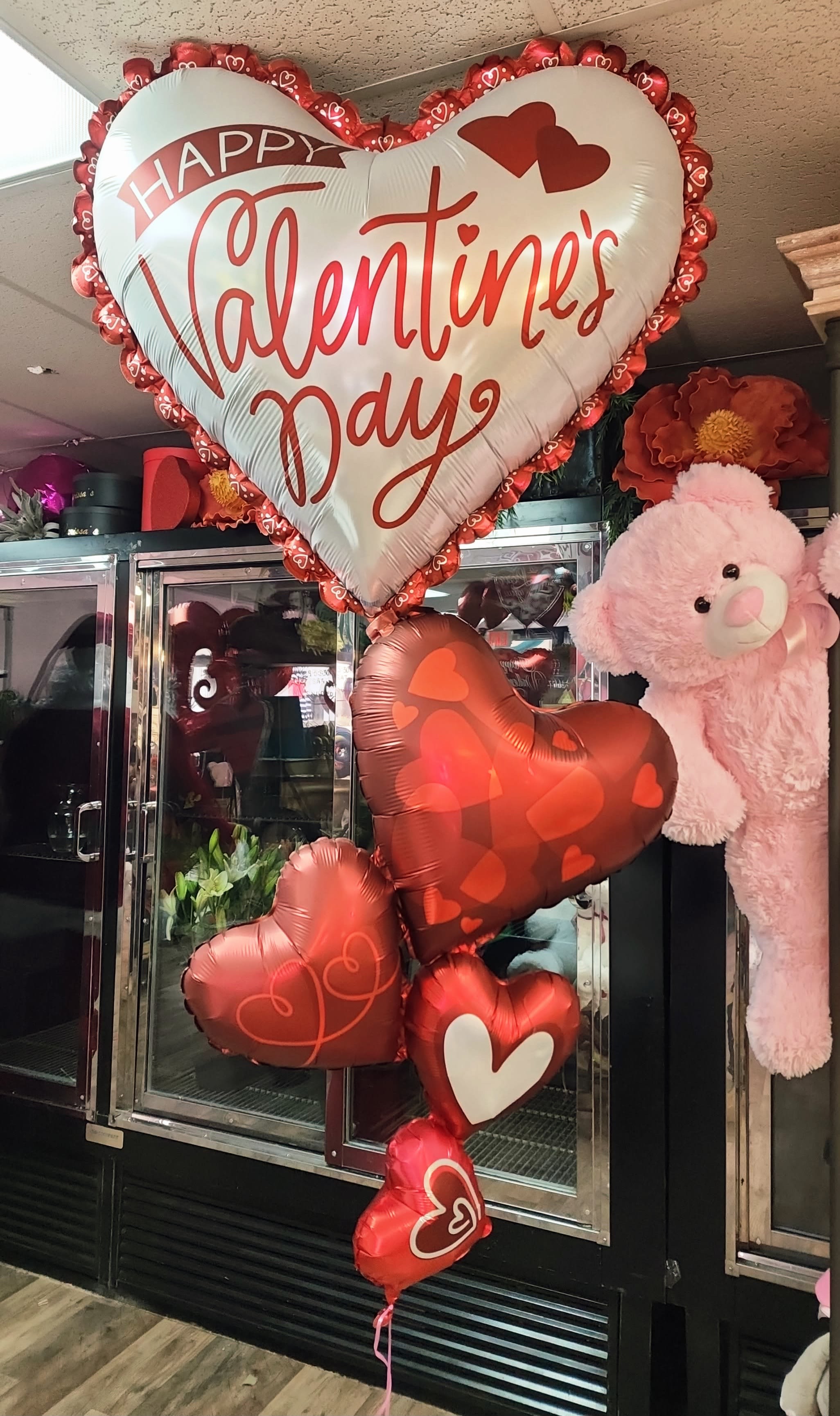 Giant Heart Balloon - GIANT 65" heart balloon