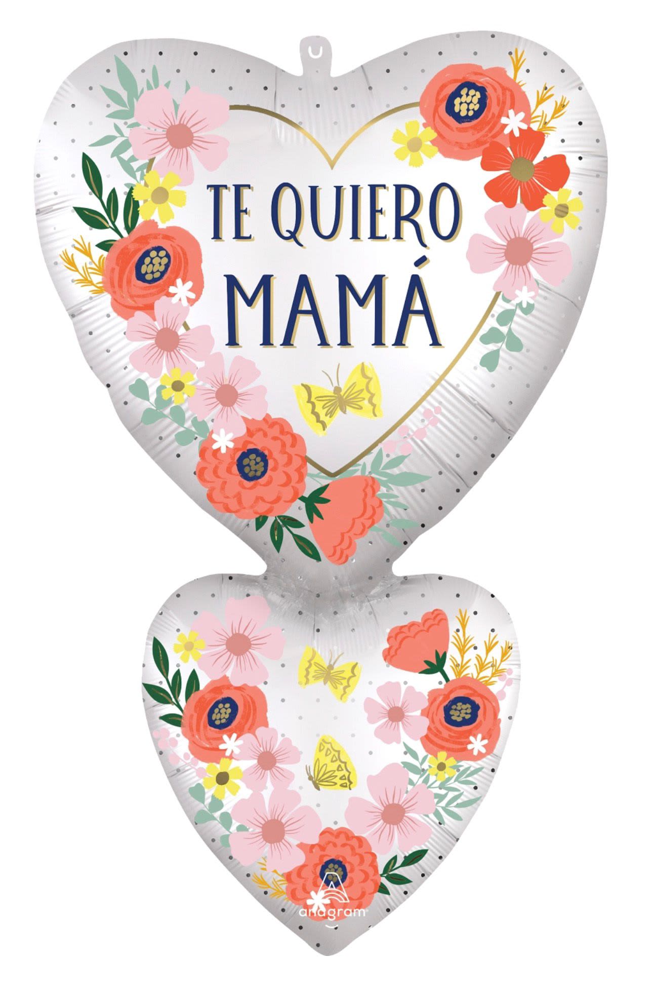 Te Quiero Mama Balloon  - 1 Decorative Balloon  20 in x 30 in (50 cm x 78 cm)