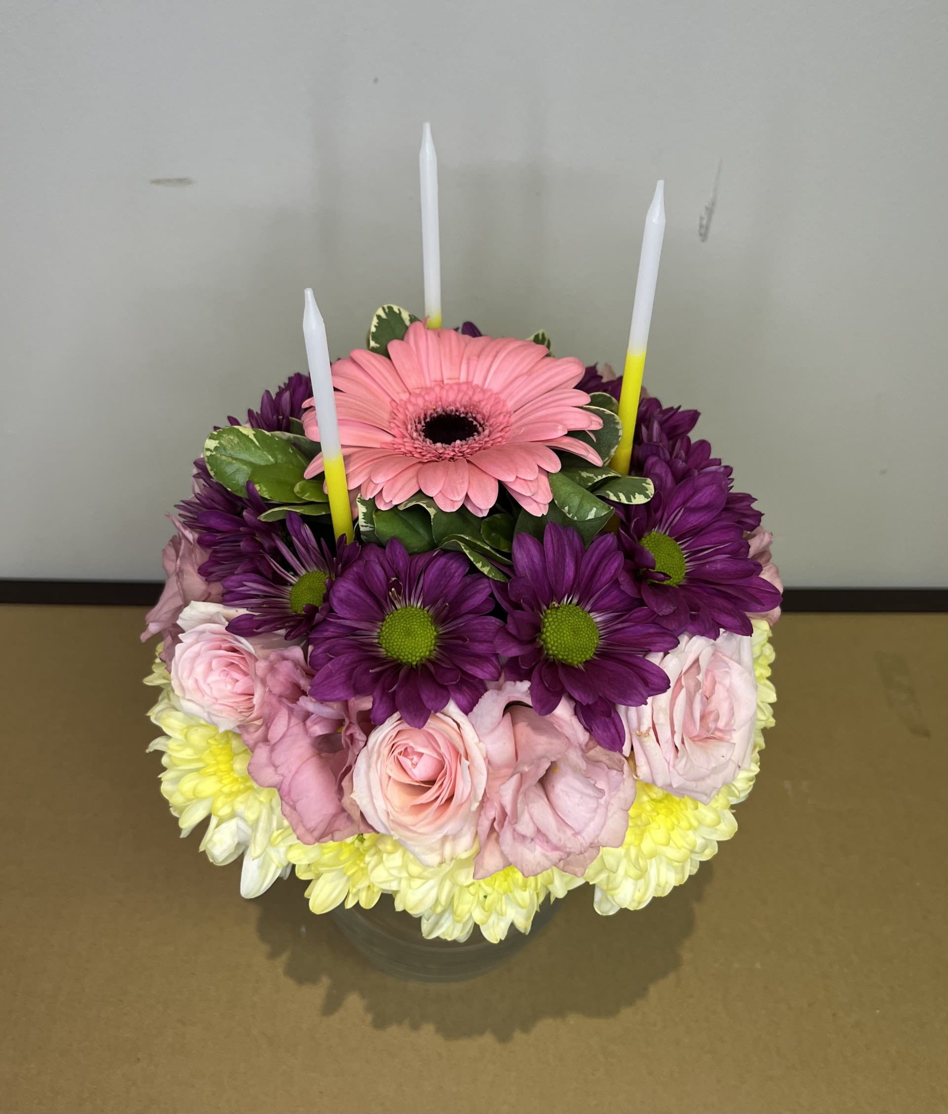 Birthday Celebration by Chasing Petals - Who doesn't love cake?? Unfortunately this one isn't edible, but we can tell you it will last longer than the one in your fridge! Please note colours may change.