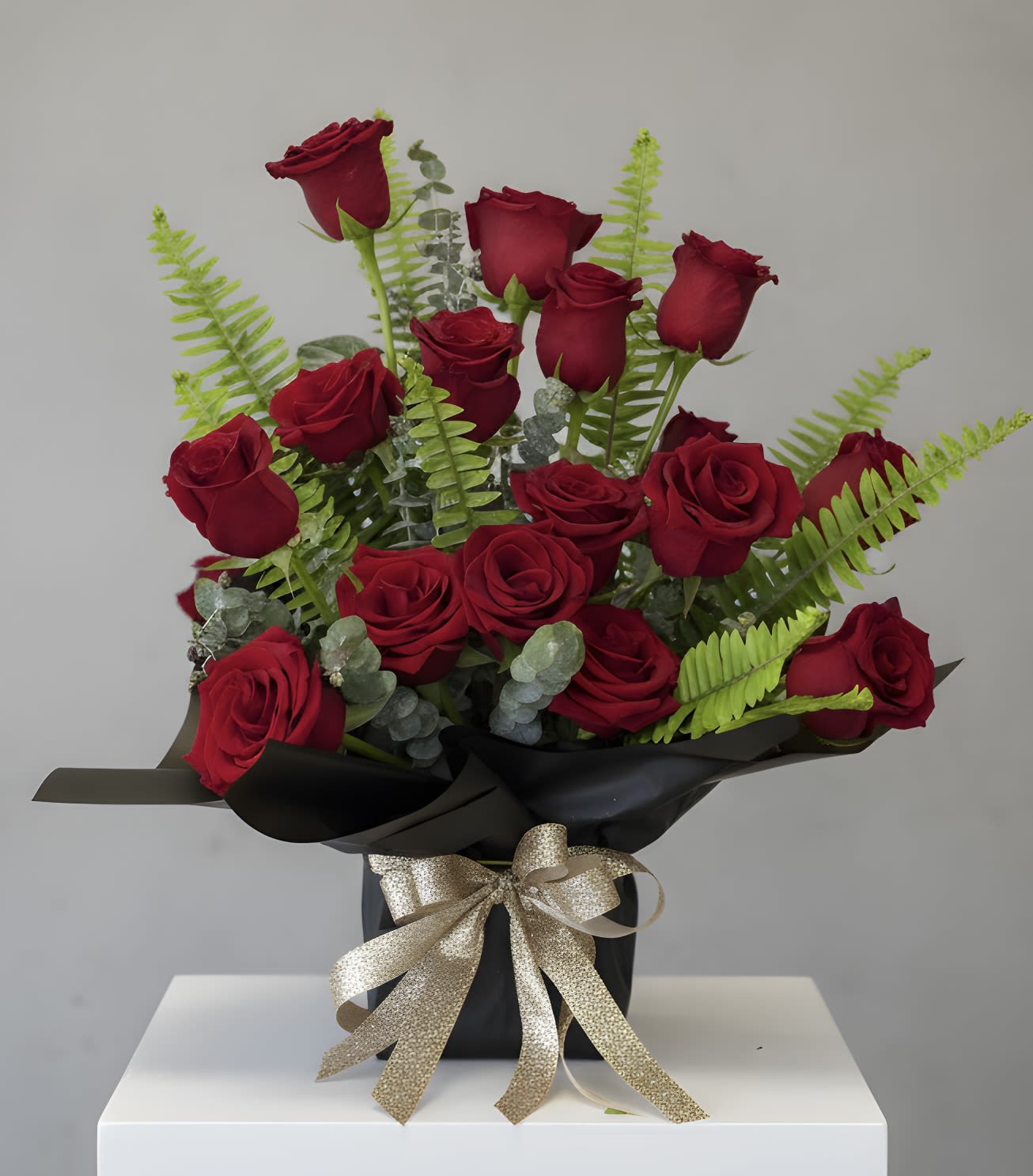 Sweet Sixteen - Sweet 16 is romantic and a little unexpected. Classic Red Roses reimagined.
