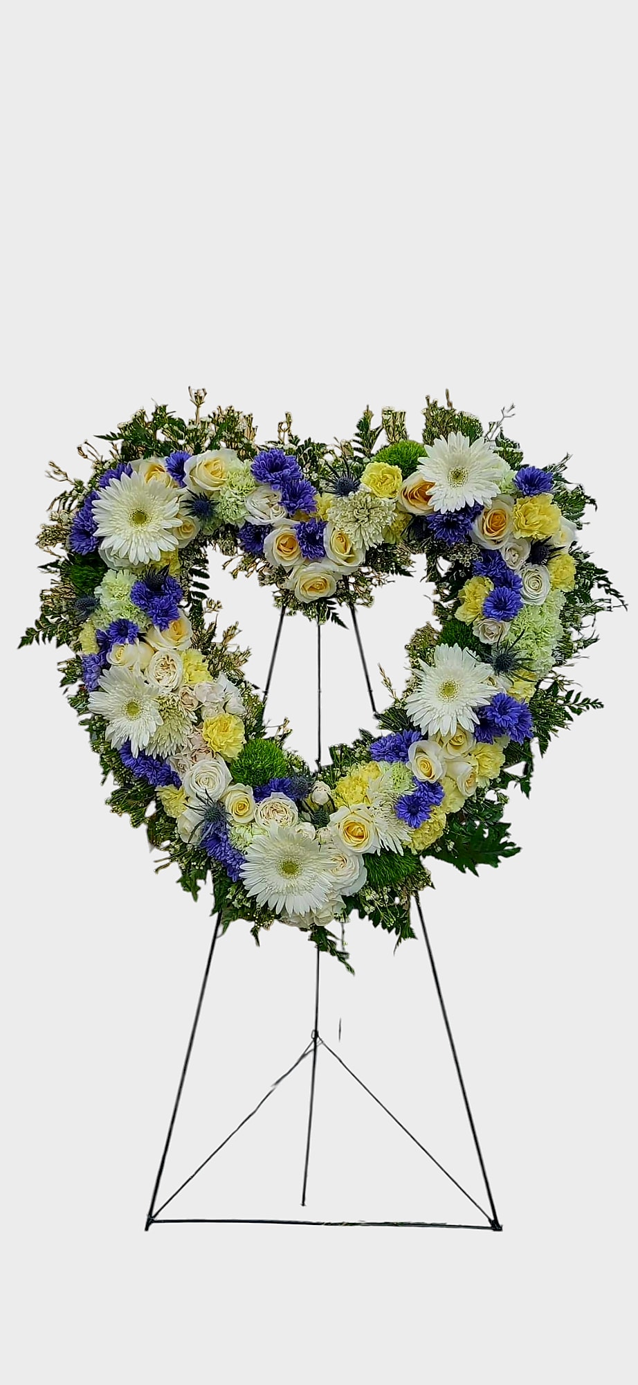 Heart Felt - Heart Shape Funeral spray