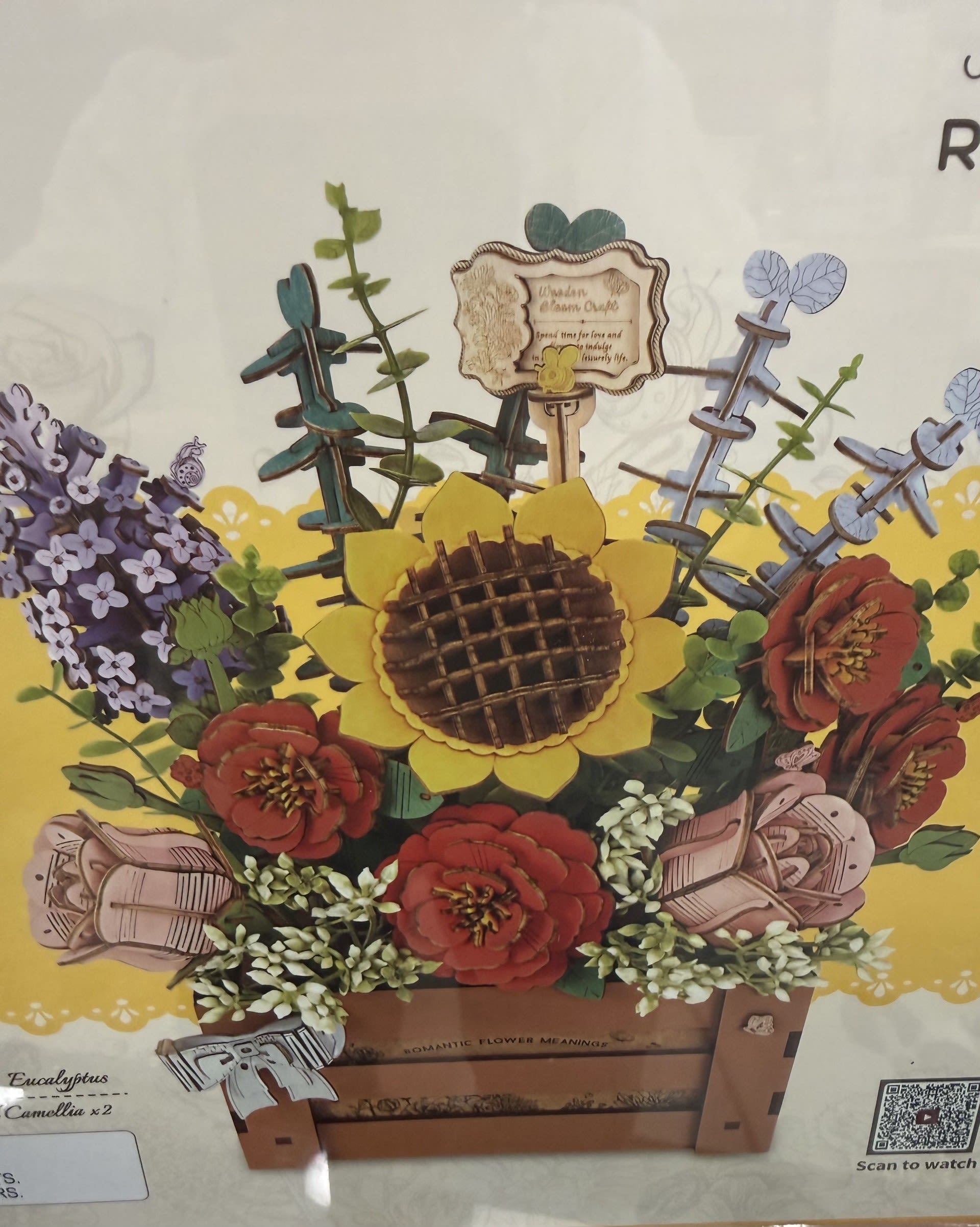 Rowood Wooden Bloom Box - Rowood Bloom Box for any occasion