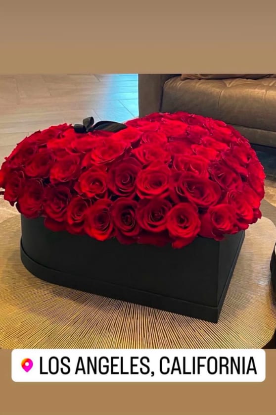 Heart Of roses  - Beautiful red rose arrange in a black heart shape box in 3 different sizes  Small 36 roses medium 48 roses Premium 60 roses