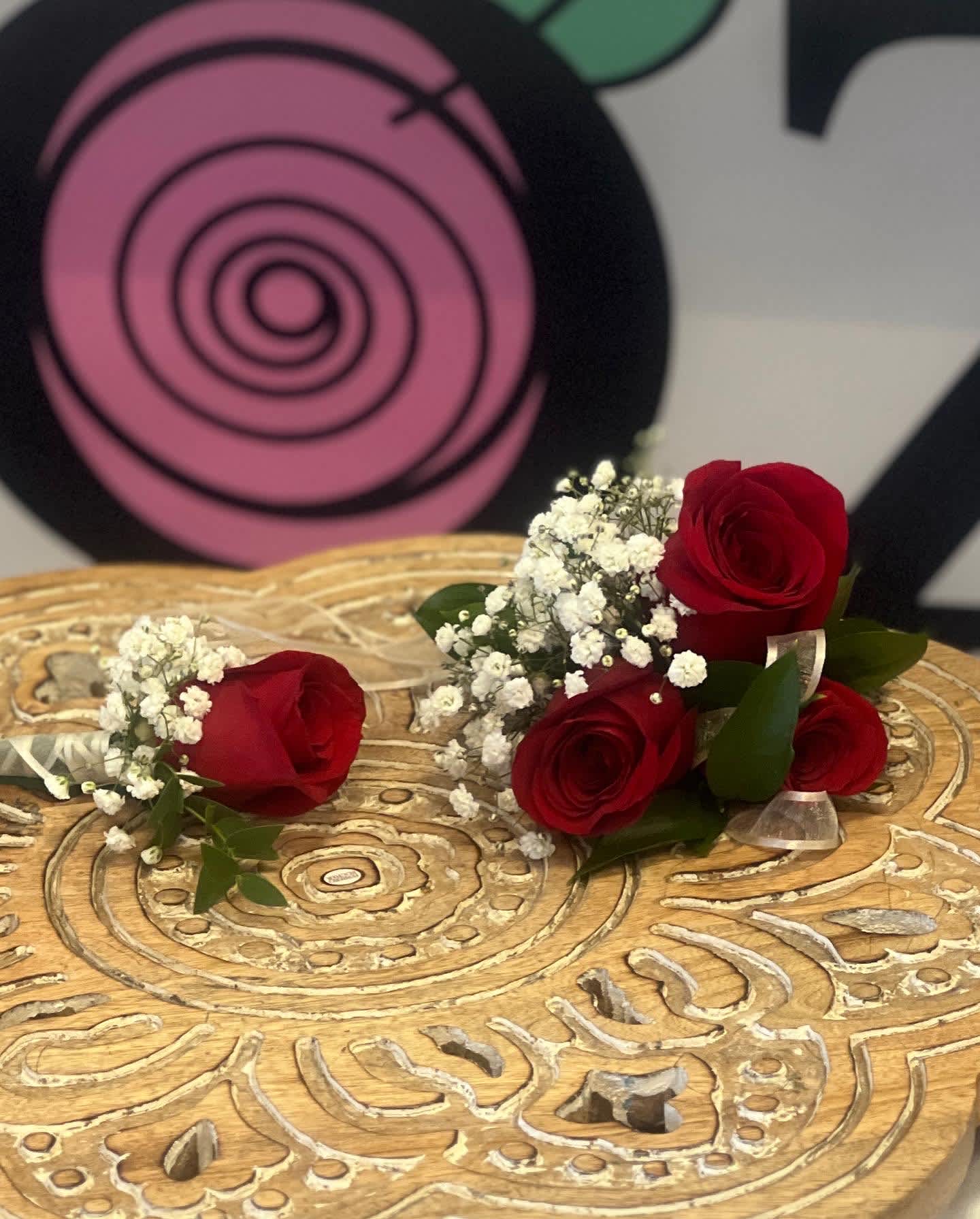 Corsage and Bottonier lovers - Like corsages, boutonnieres can be made of fresh flowers and are popular at formal events. Both floral accessories, whether it is a corsage or a boutonnière, are used to enhance and adorn the attire of individuals at special occasions such as weddings, proms, fancy dinners, and other formal celebrations.