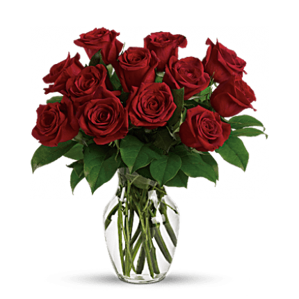 Classic romance bouquet - Our dramatic short stem bouquet