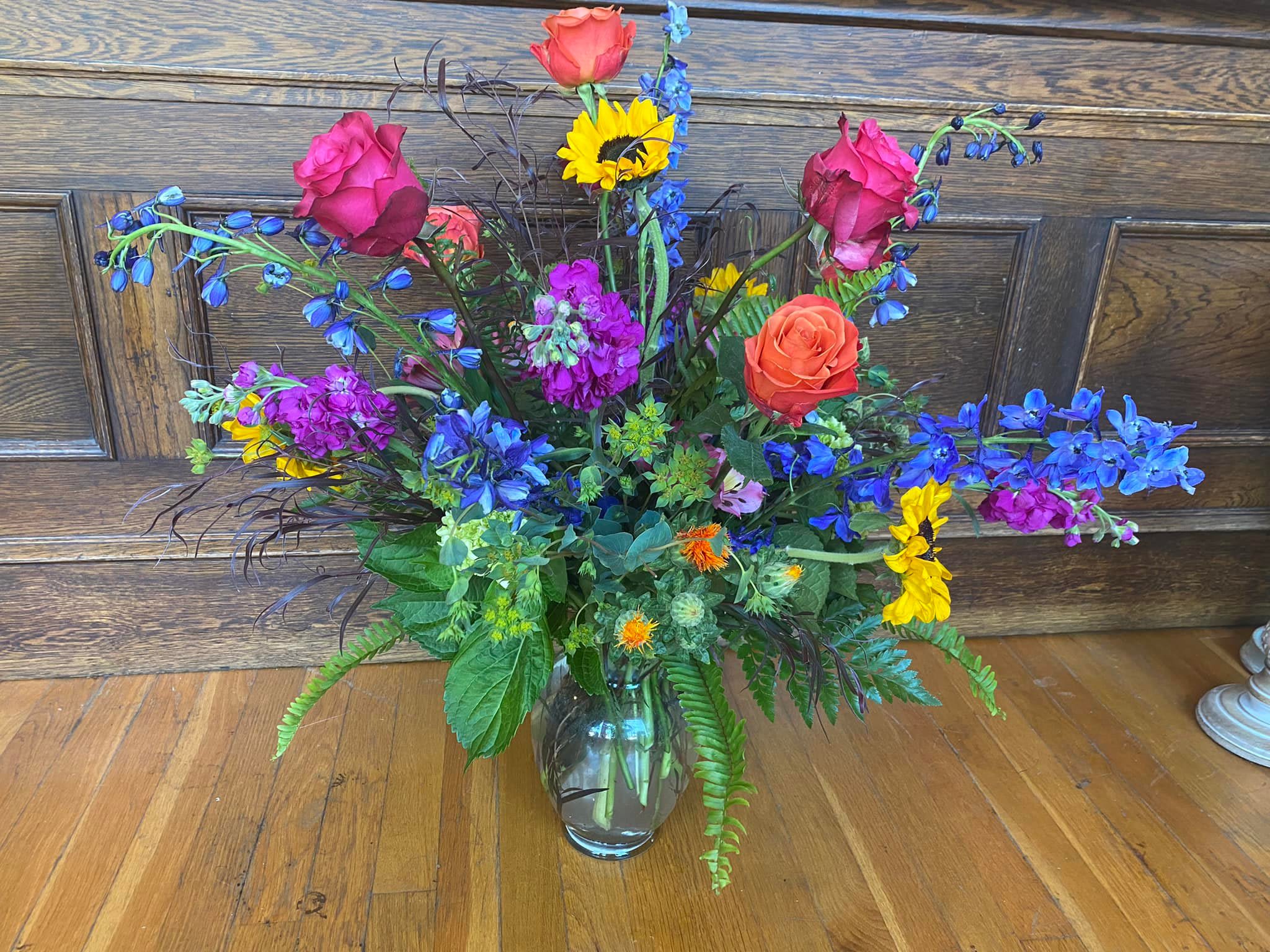 Beautifully Bright - A beautiful bright arrangement that will be sure to bring a smile to those you love. 