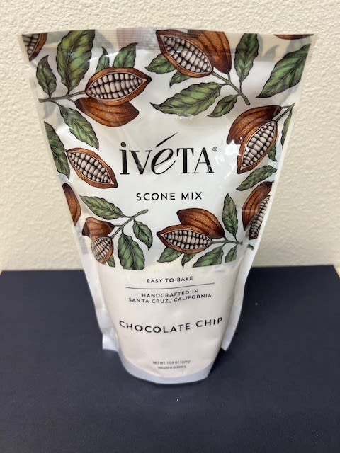 Bag of Iveta chocolate chip scone mix